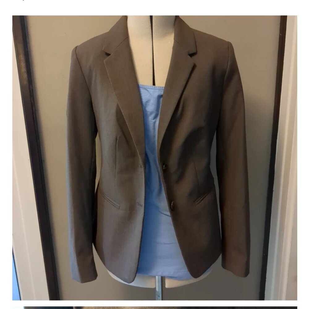The Limited Heather Brown Blazer 00P